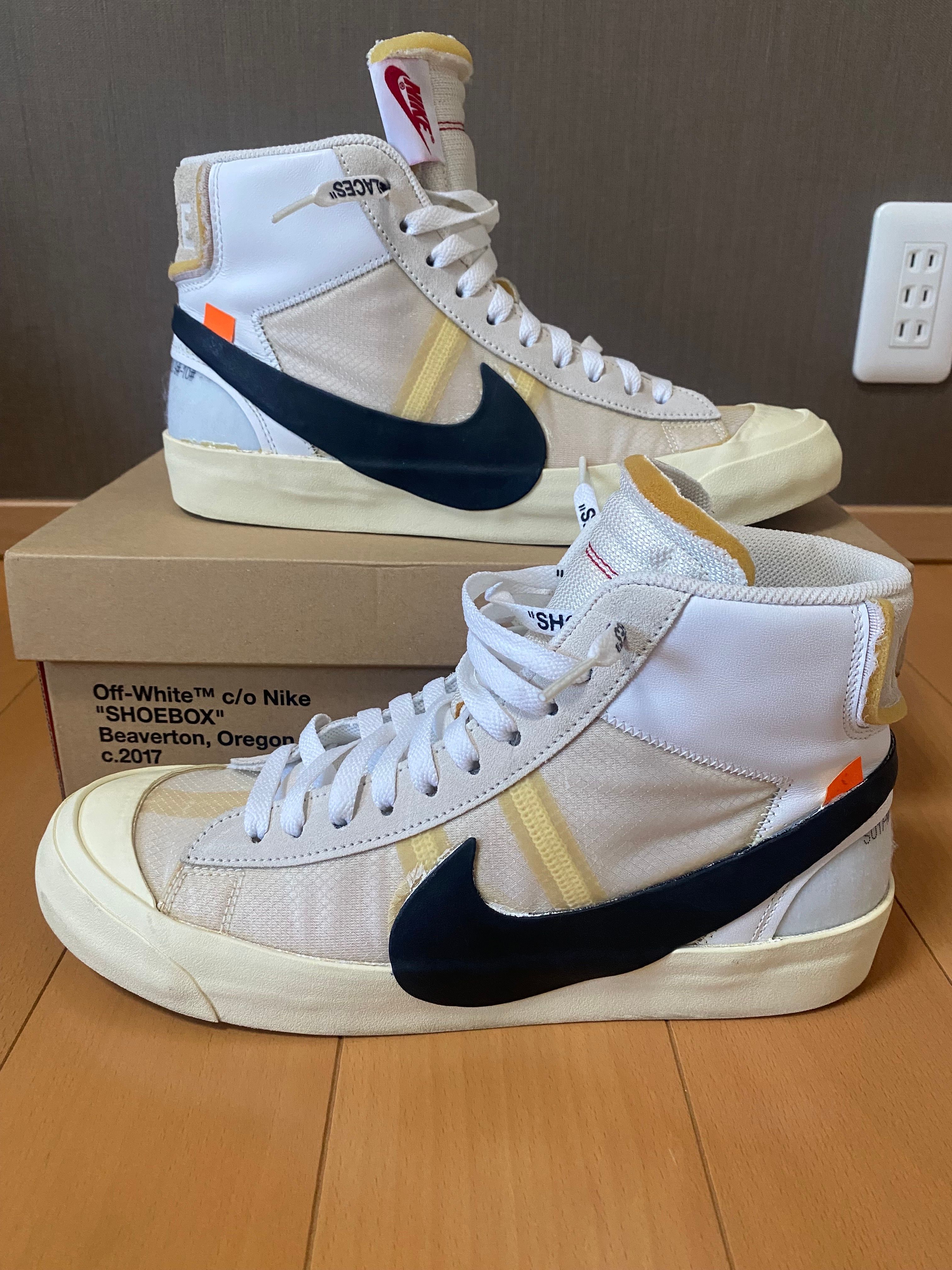Off-White × Nike The Ten Blazer Mid "White"