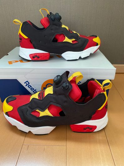 REEBOK INSTAPUMP FURY OG MU "RED/BLACK/YELLOW"