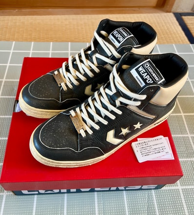 DAIRIKU × Converse Weapon Hi "Black/White"