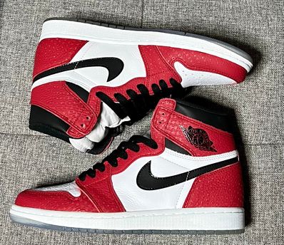 Spiderman × Nike Air Jordan 1 Origin Story "Gym Red/White/Photo Blue/Black"