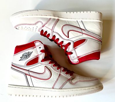Nike Air Jordan 1 Retro High OG "Sail/University Red"