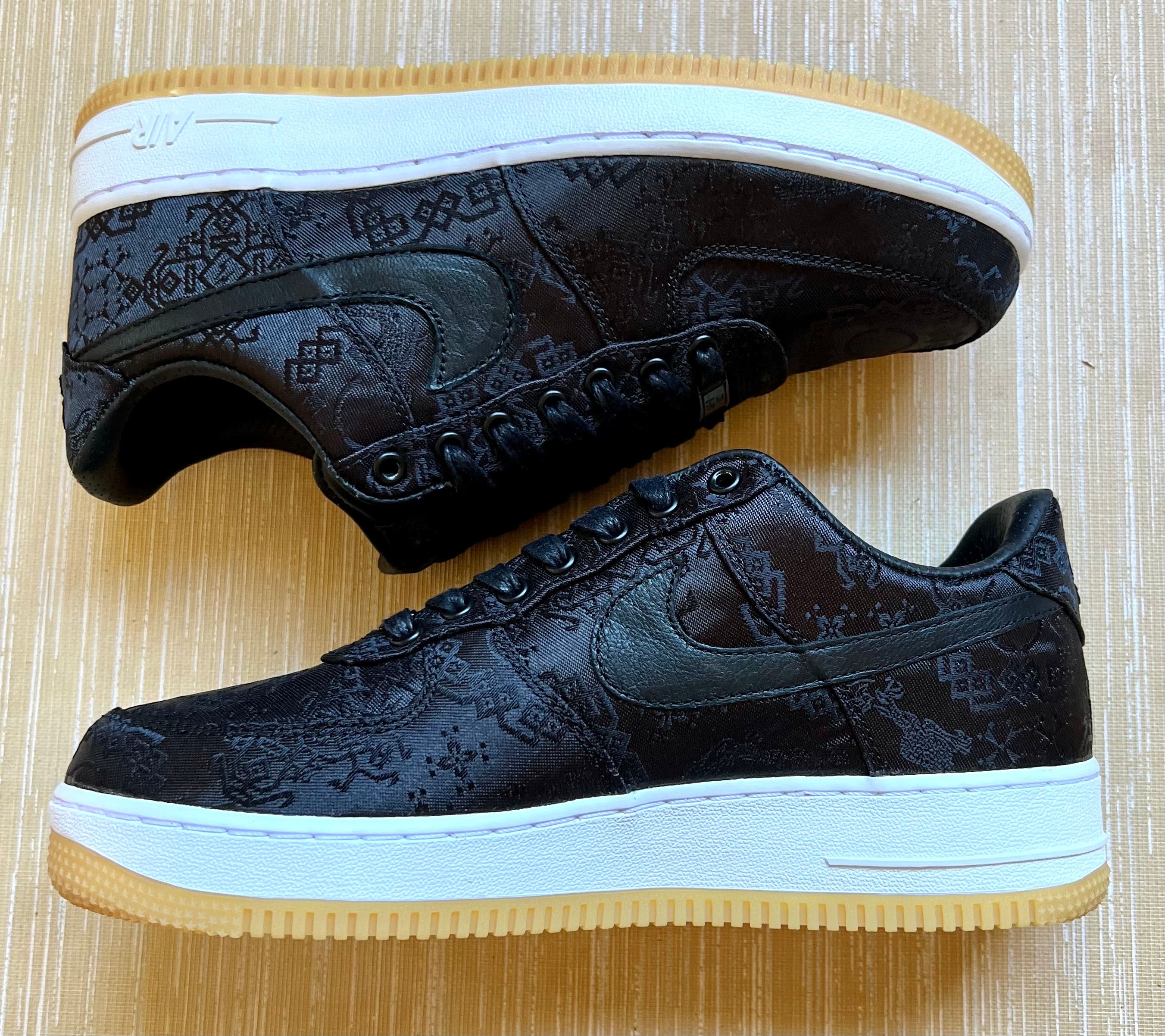 Fragment × CLOT × Nike Air Force 1 Low "Black"