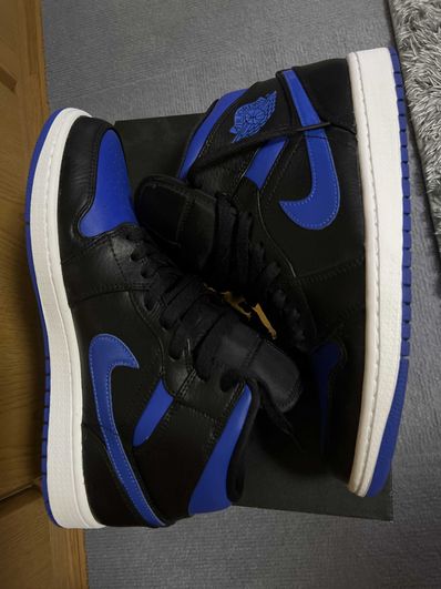 NIKE AIR JORDAN 1 MID "BLACK/BLUE"