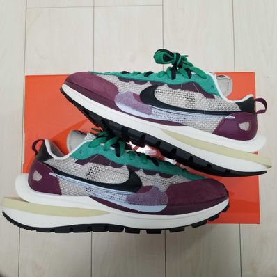 sacai × Nike Vapor Waffle "String/Red/Green"