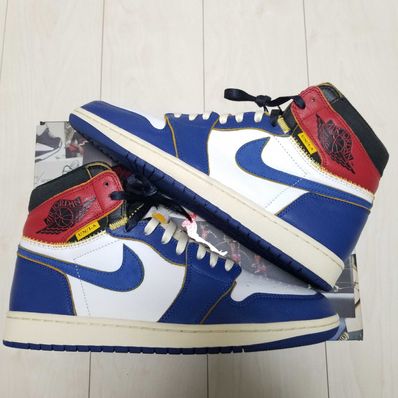 Union × Nike Air Jordan 1 Retro High OG NRG "Storm Blue/Varsity Red"