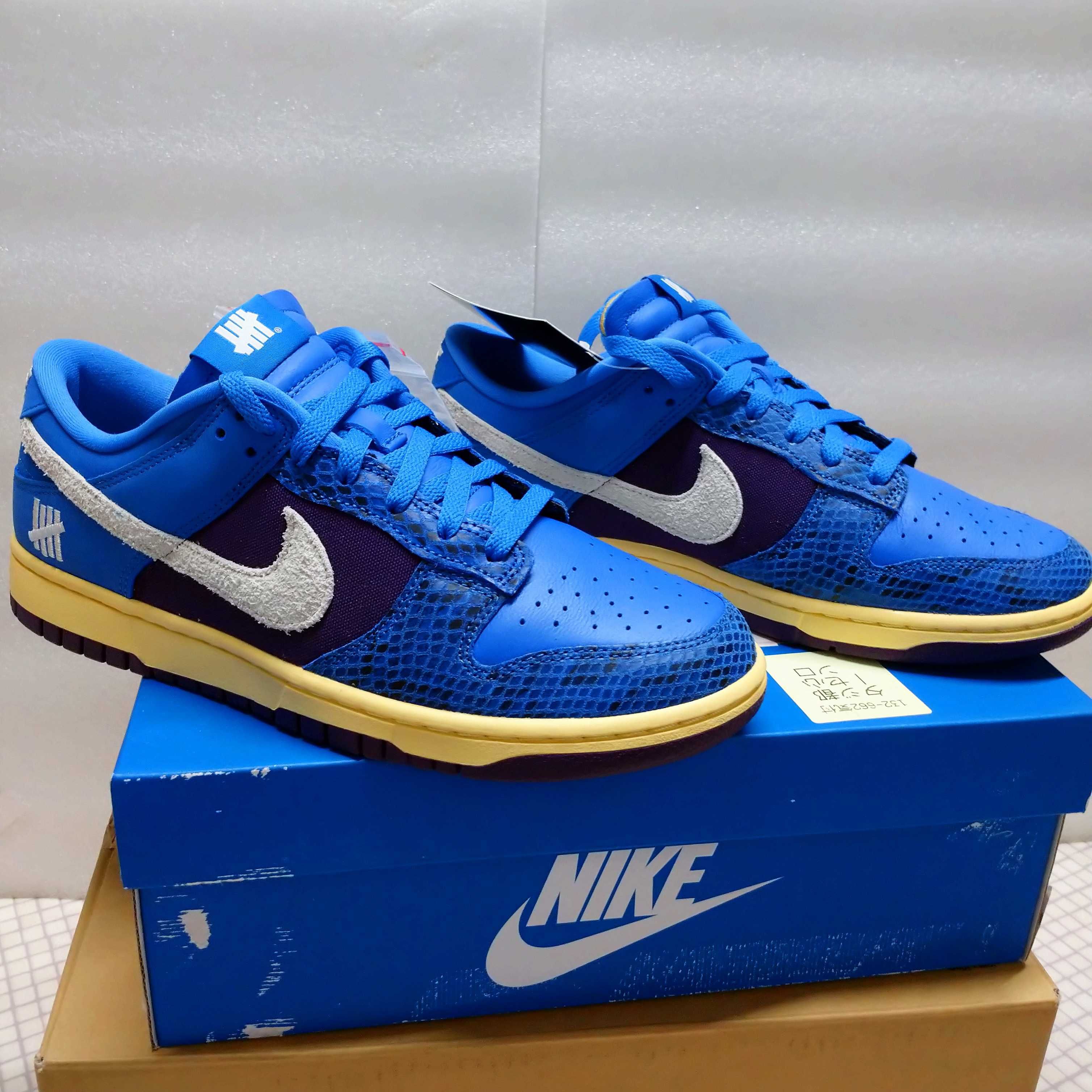 UNDEFEATED × Nike Dunk Low SP "Royal"