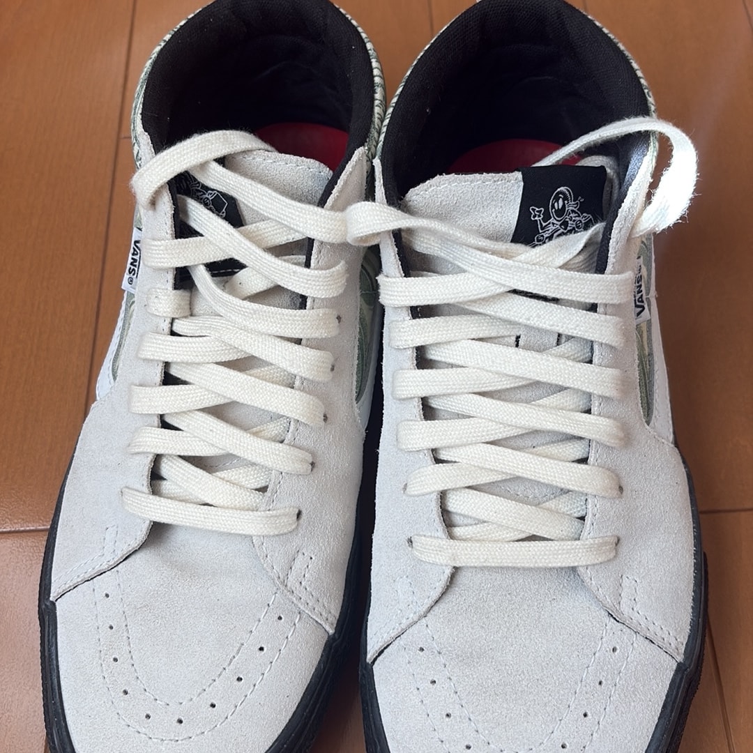 Supreme × Vans Dollar Skate Grosso Mid "White"