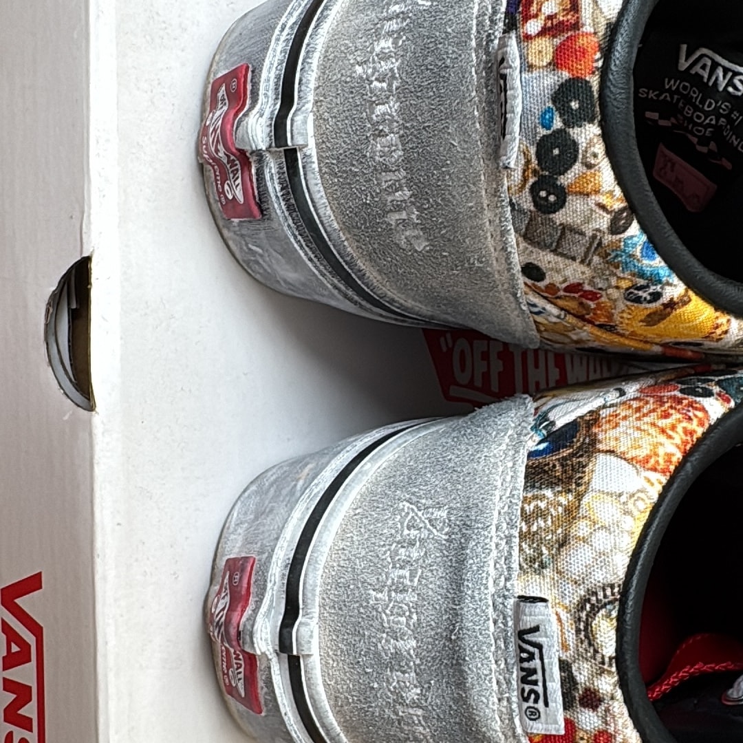 Supreme × Mike Kelley × Vans Half Cab "White" (26SS Week8)