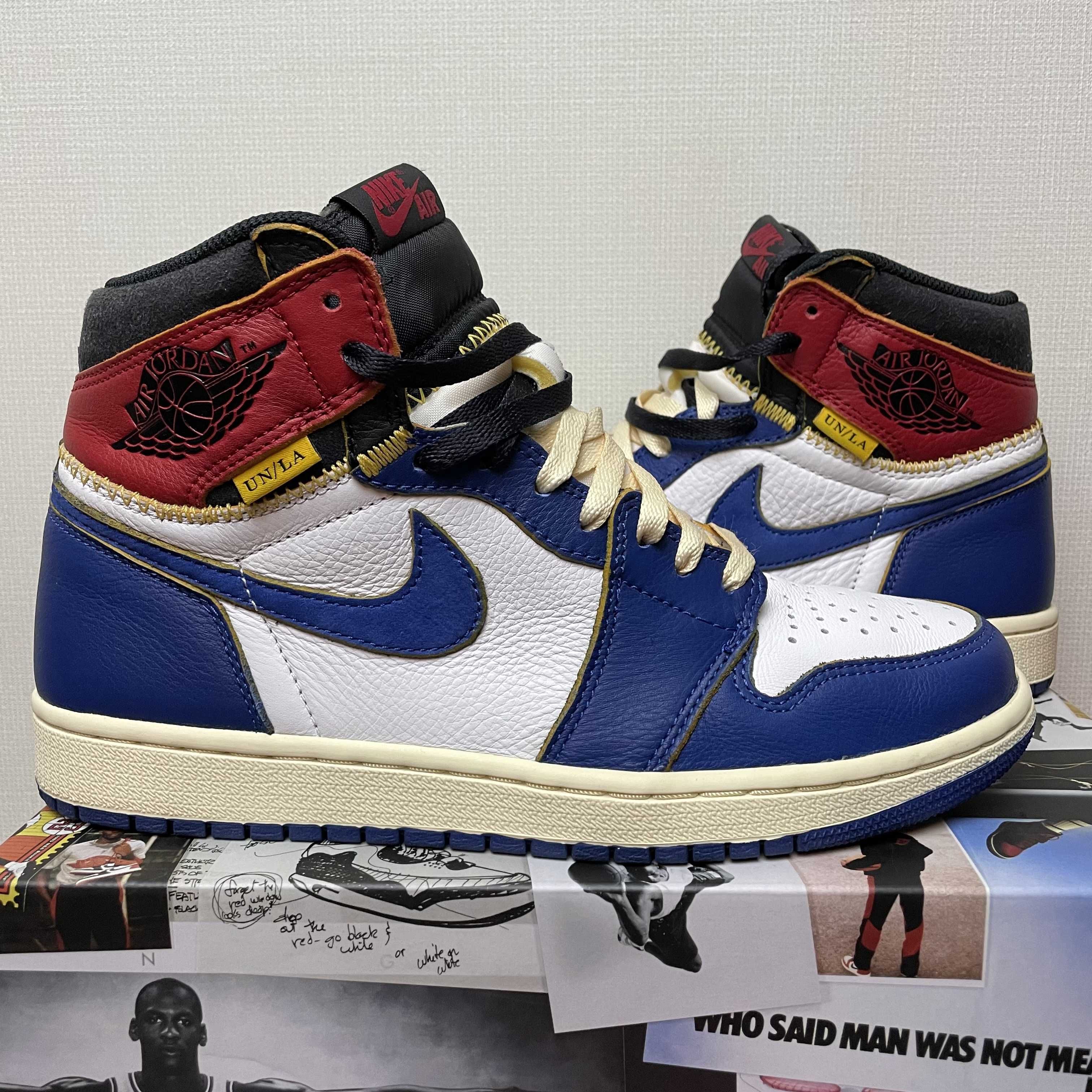 Union × Nike Air Jordan 1 Retro High OG NRG "Storm Blue/Varsity Red"