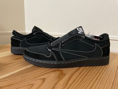 Travis Scott × Nike Air Jordan 1 Low OG SP "Black Phantom"