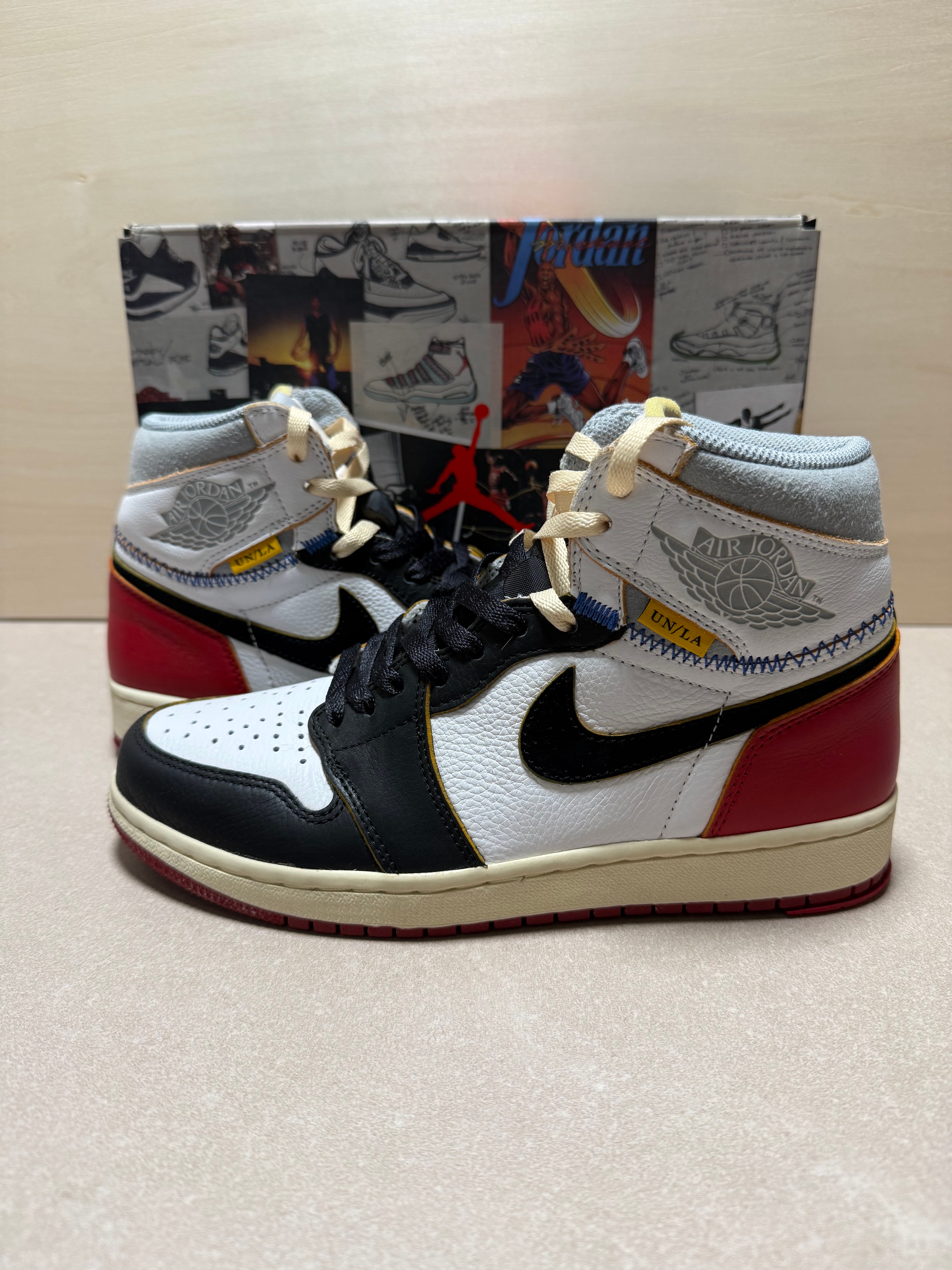 UNION × Nike Air Jordan 1 Retro High OG NRG "Varsity Red/Wolf Grey"