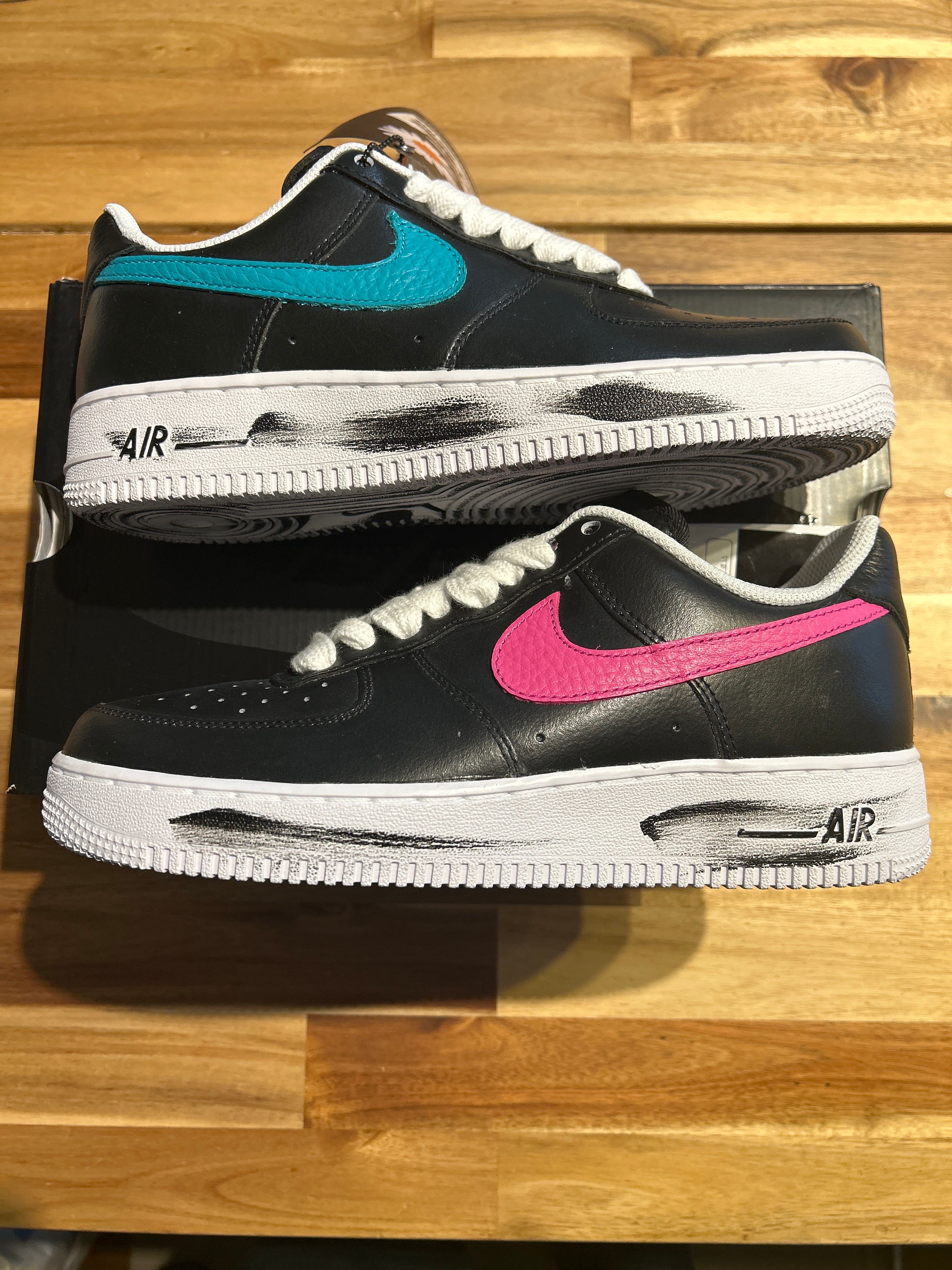 PEACEMINUSONE × Nike Air Force 1 Low '07 Para-Noise 3.0 "Black and Multi-Color" / G-DRAGON