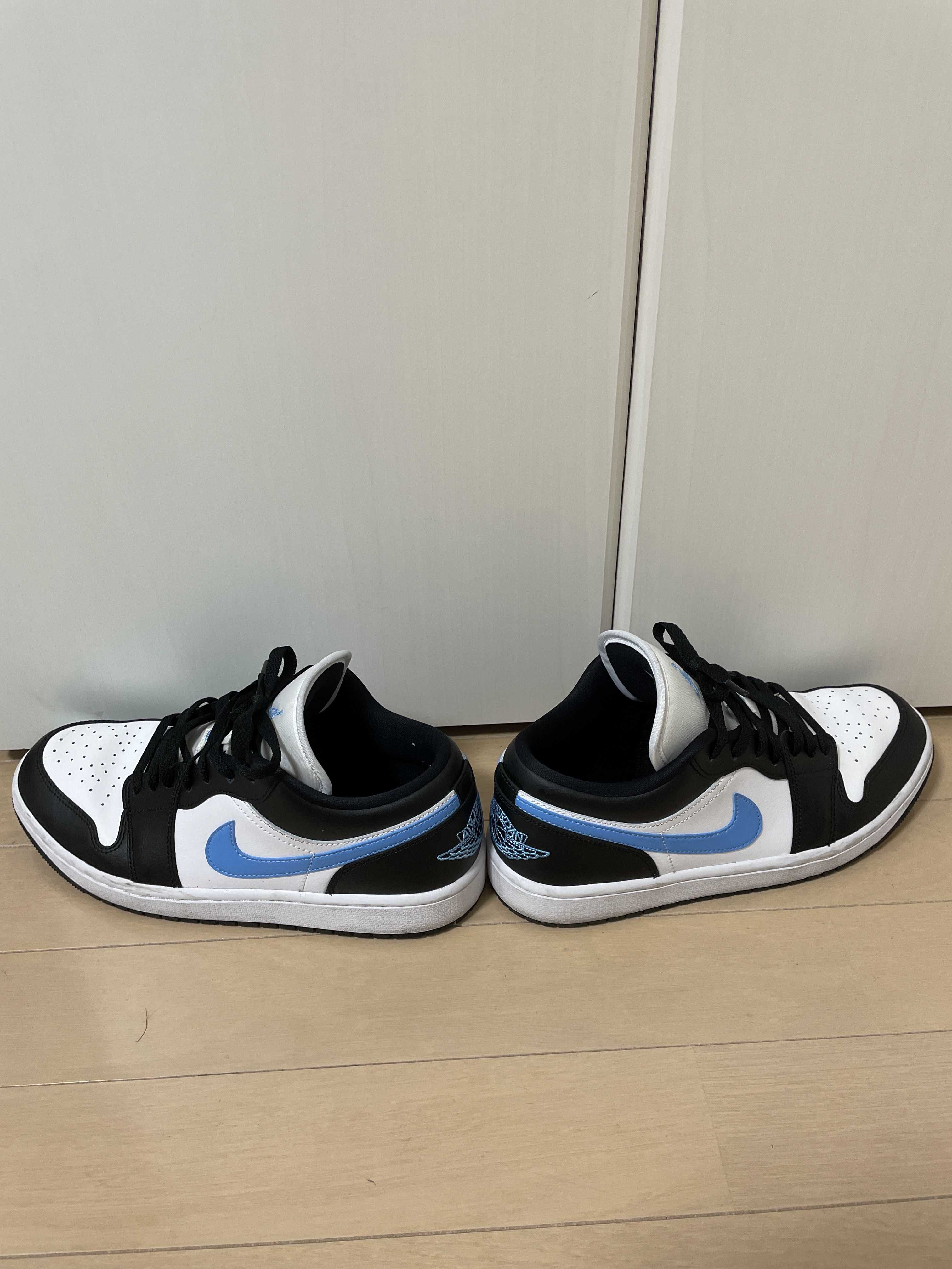 Nike Women's Air Jordan 1 Low "Black/University Blue"