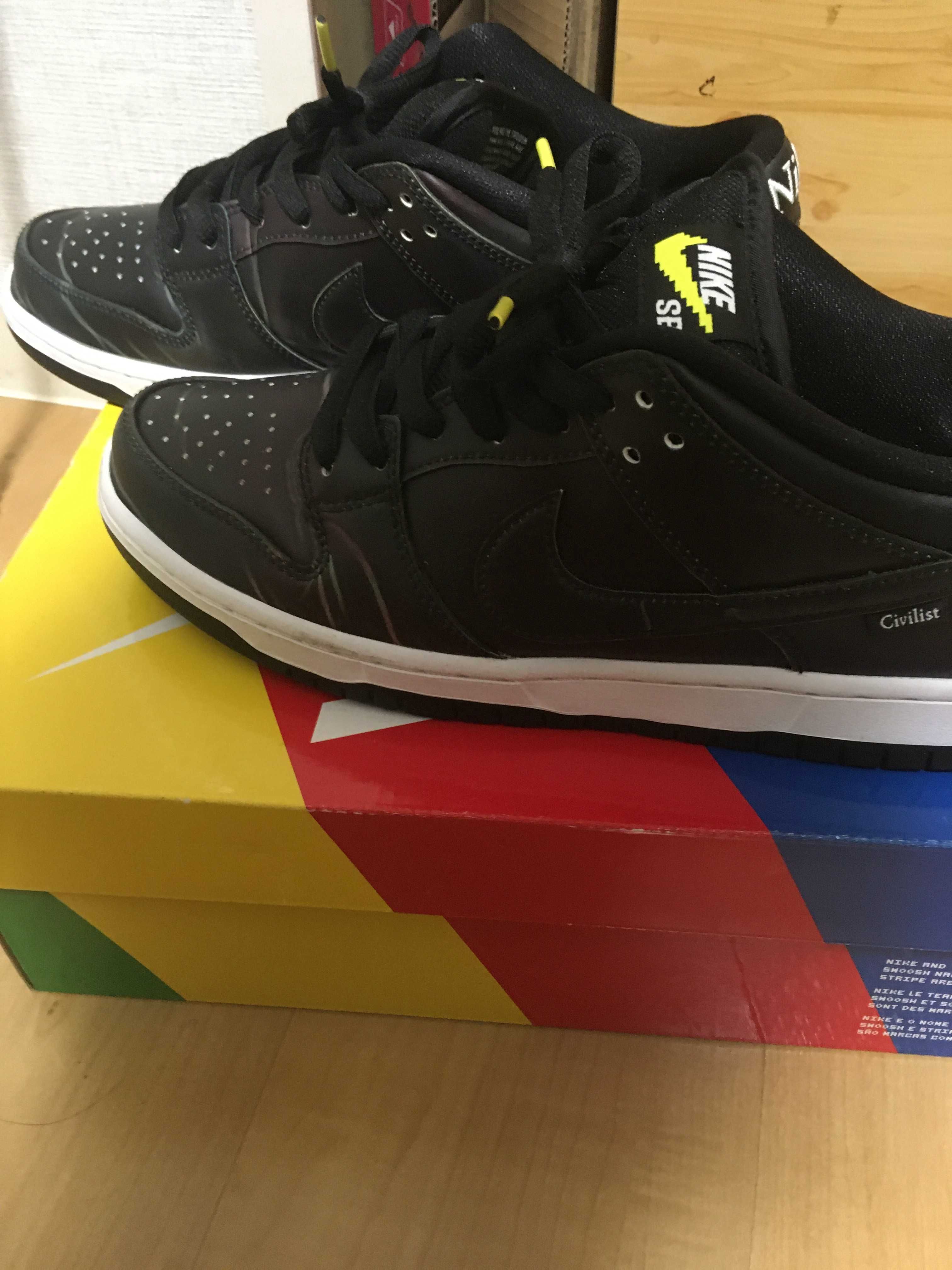 Civilist × Nike SB Dunk Low "Thermography"