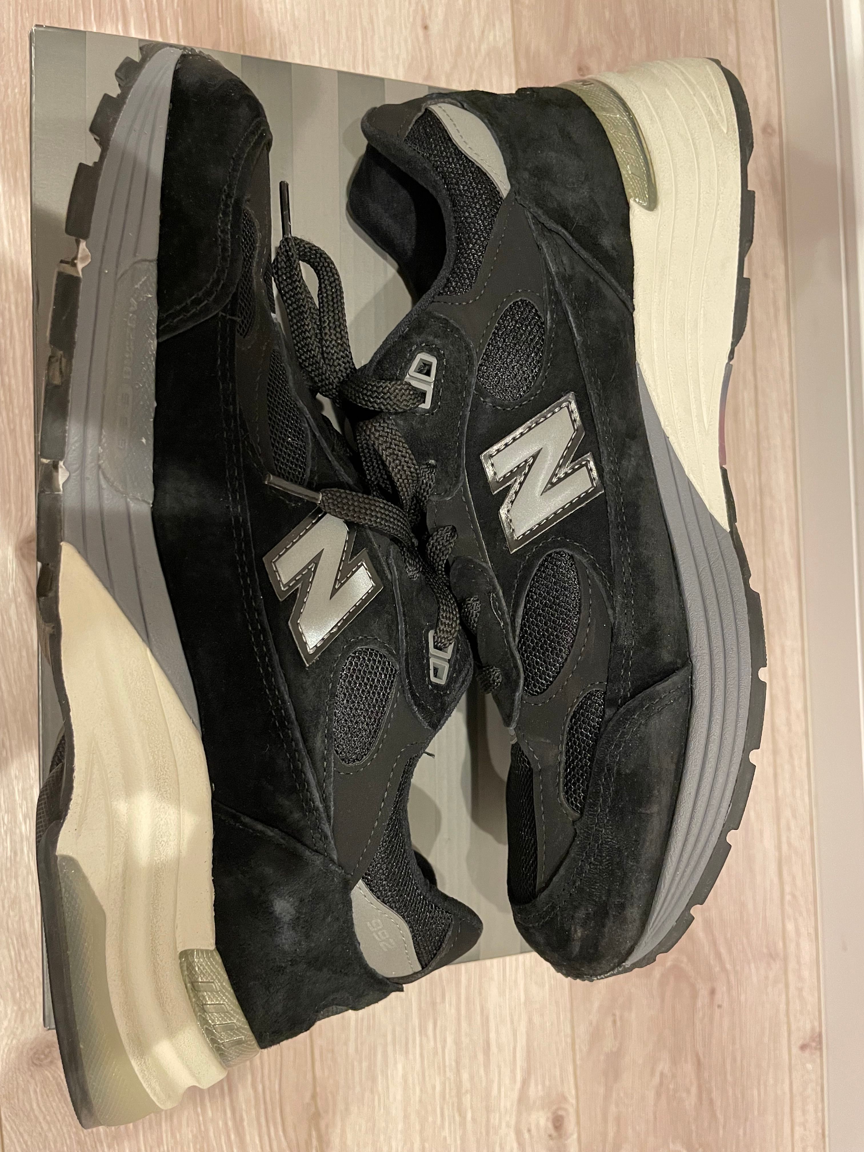 New Balance 992 Made in USA "Black"