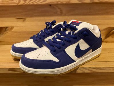 Nike SB Dunk Low "Los Angeles Dodgers/Deep Royal Blue"