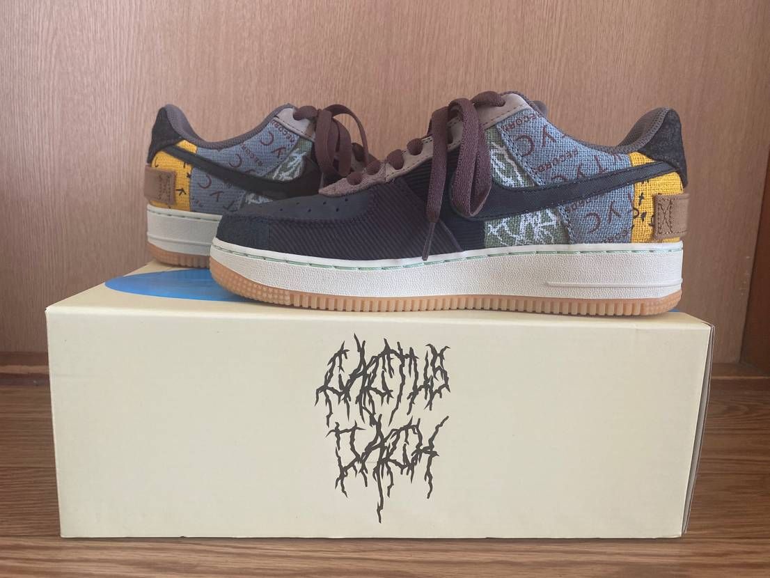 Travis Scott × Nike Air Force 1 Low Cactus Jack "Multi Color"