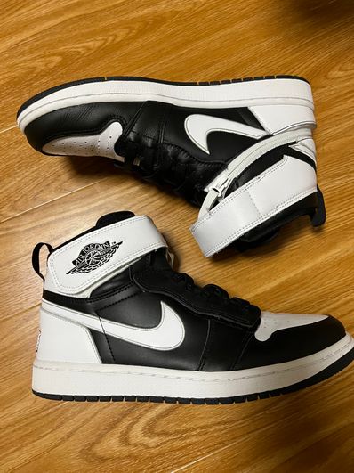 Nike Air Jordan 1 High Flyease "Black and White"
