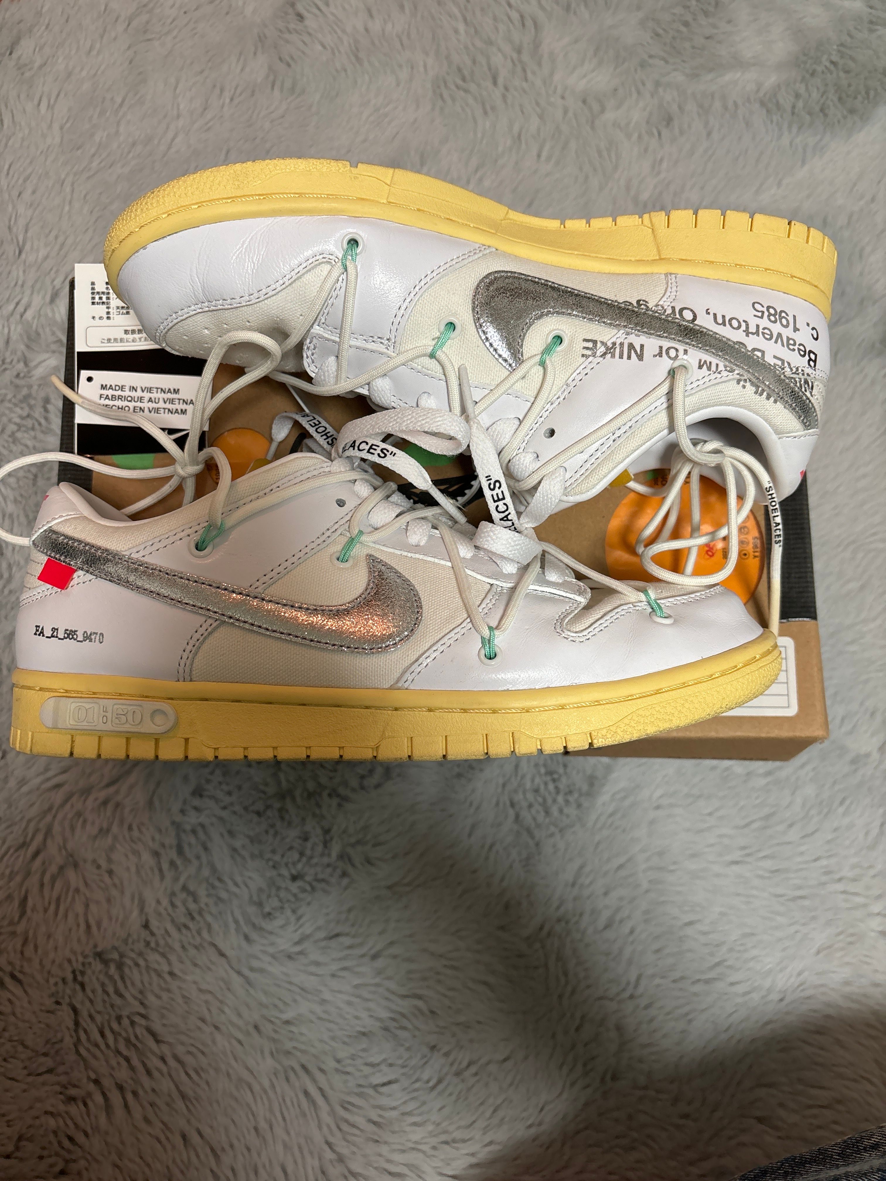 Off-White × Nike Dunk Low 1 of 50 "Lot.1"