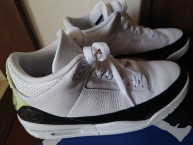 Fragment × Nike Air Jordan 3 "White/Black"