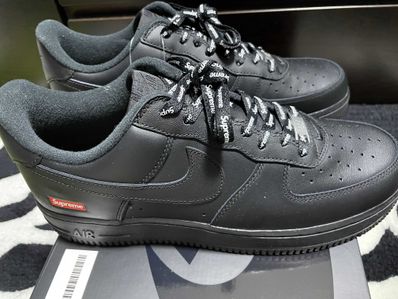 Supreme × Nike Air Force 1 Low "Black"