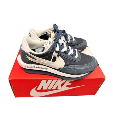 fragment design × sacai × Nike LD Waffle "Blackended Blue"