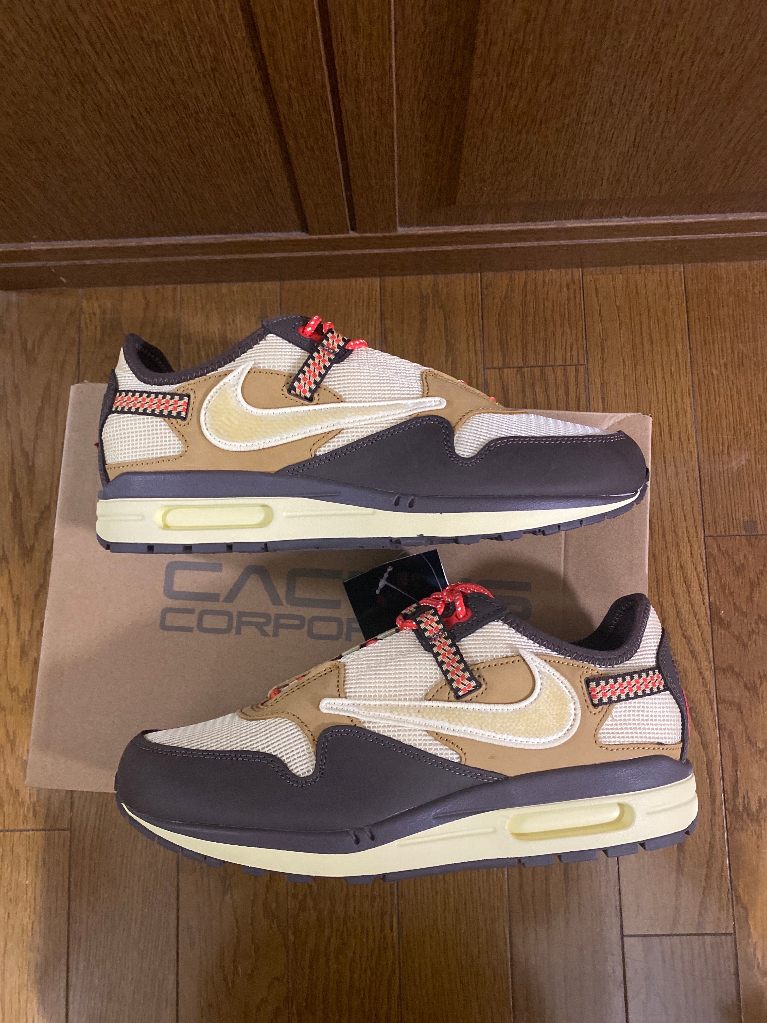 Travis Scott × Nike Air Max 1 "CACT.US Brown"