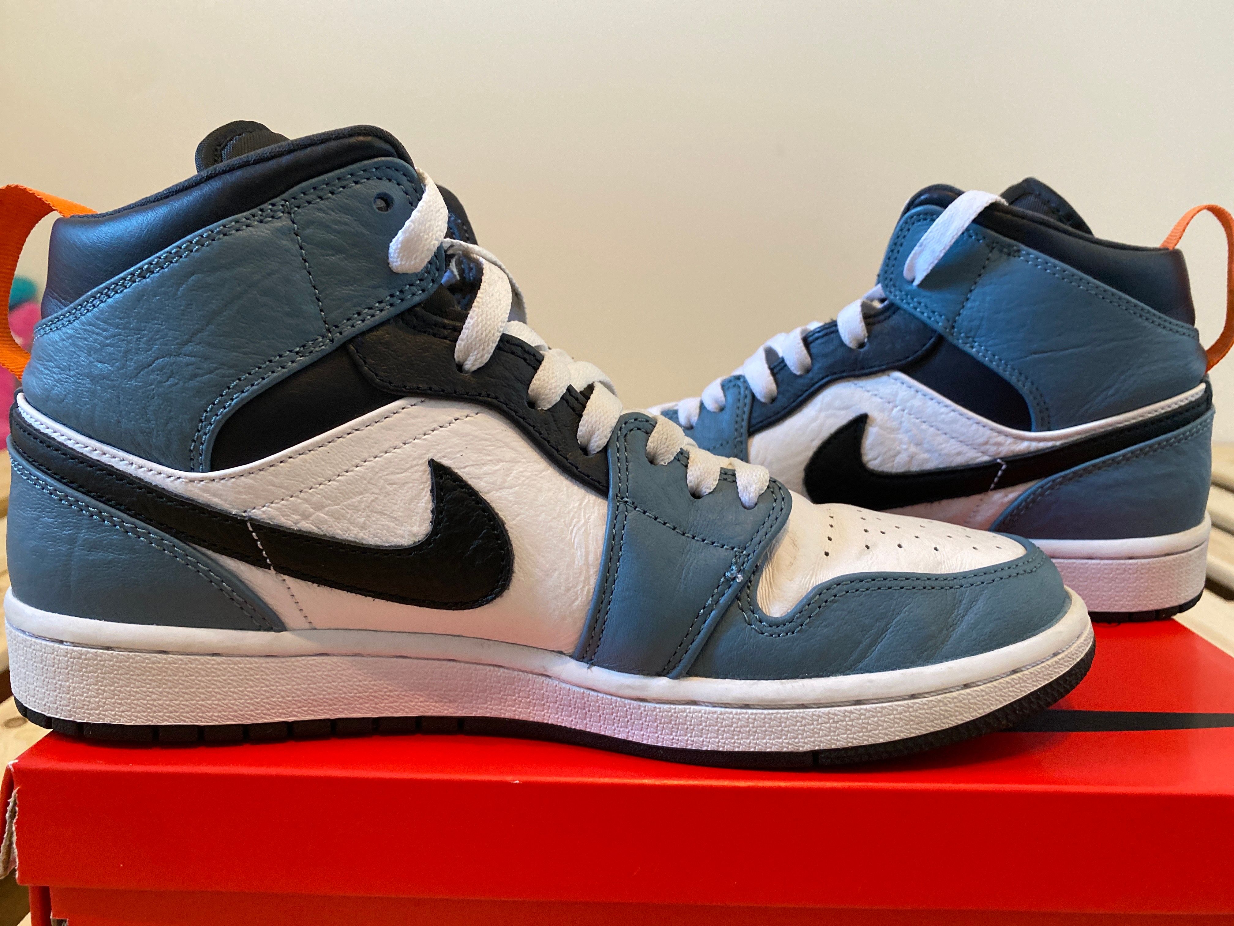 FACETASM × Nike Air Jordan 1 Mid "White/Navy"