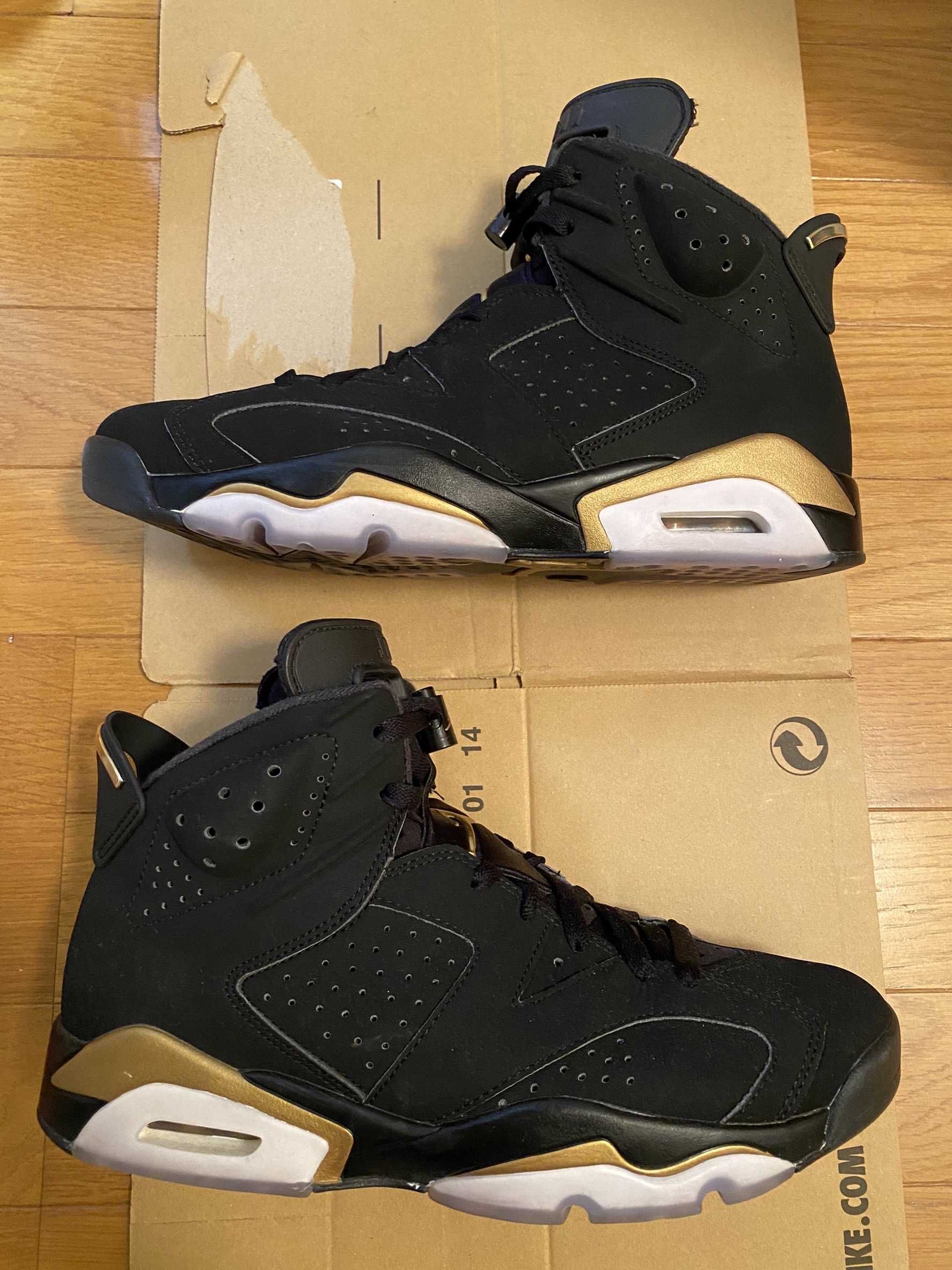Nike Air Jordan 6 DMP "Black/Metallic Gold" (2020)  