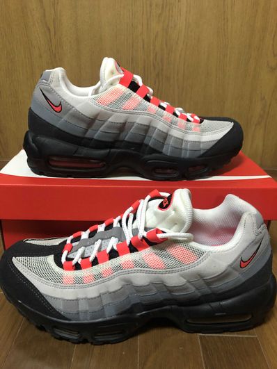 Nike Air Max 95 "White/Solar Red"