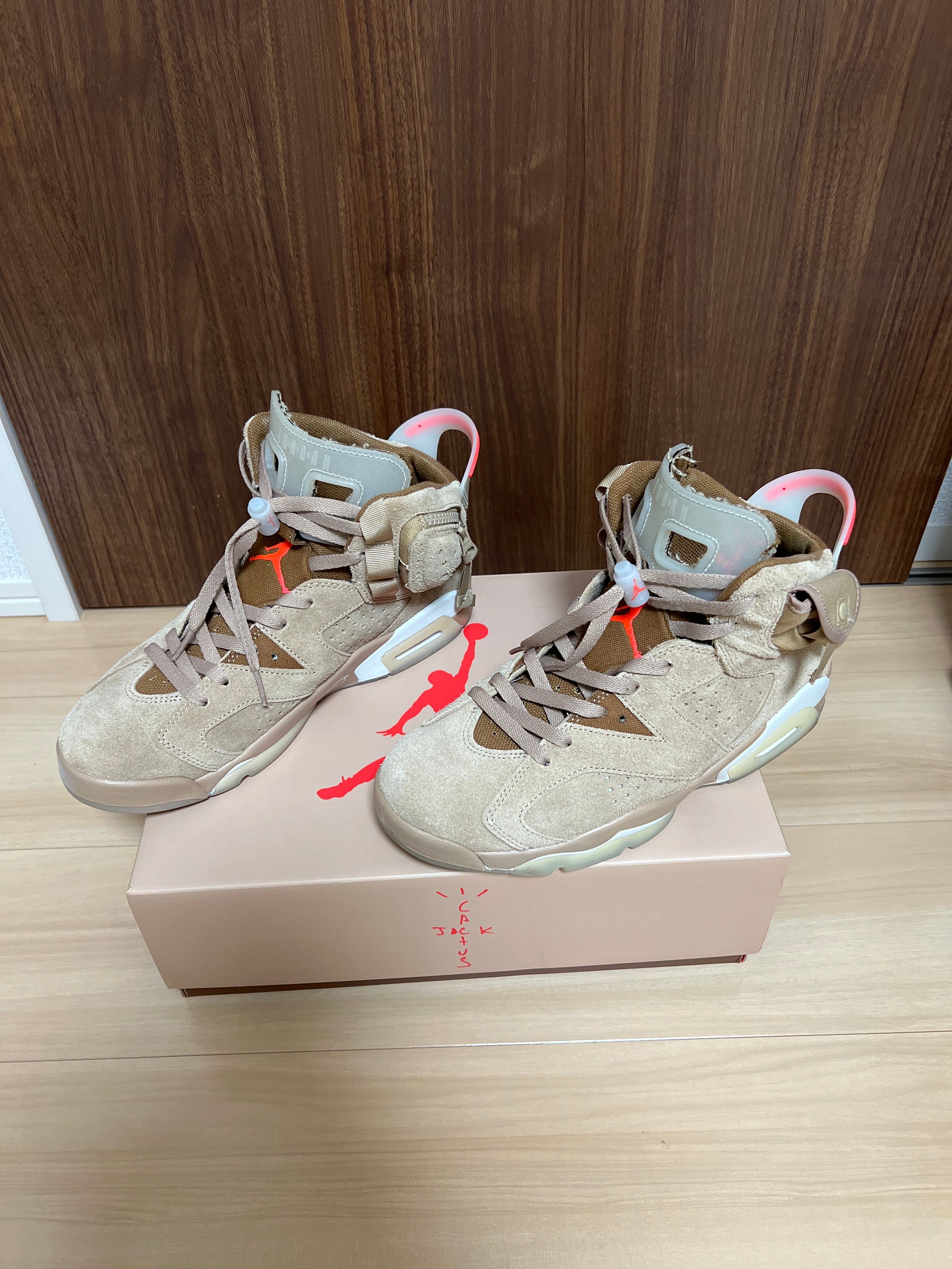 Travis Scott × Nike Air Jordan 6 "British Khaki"
