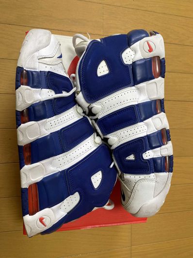 NIKE AIR MORE UPTEMPO 96 "WHITE/DEEP ROYAL BLUE"