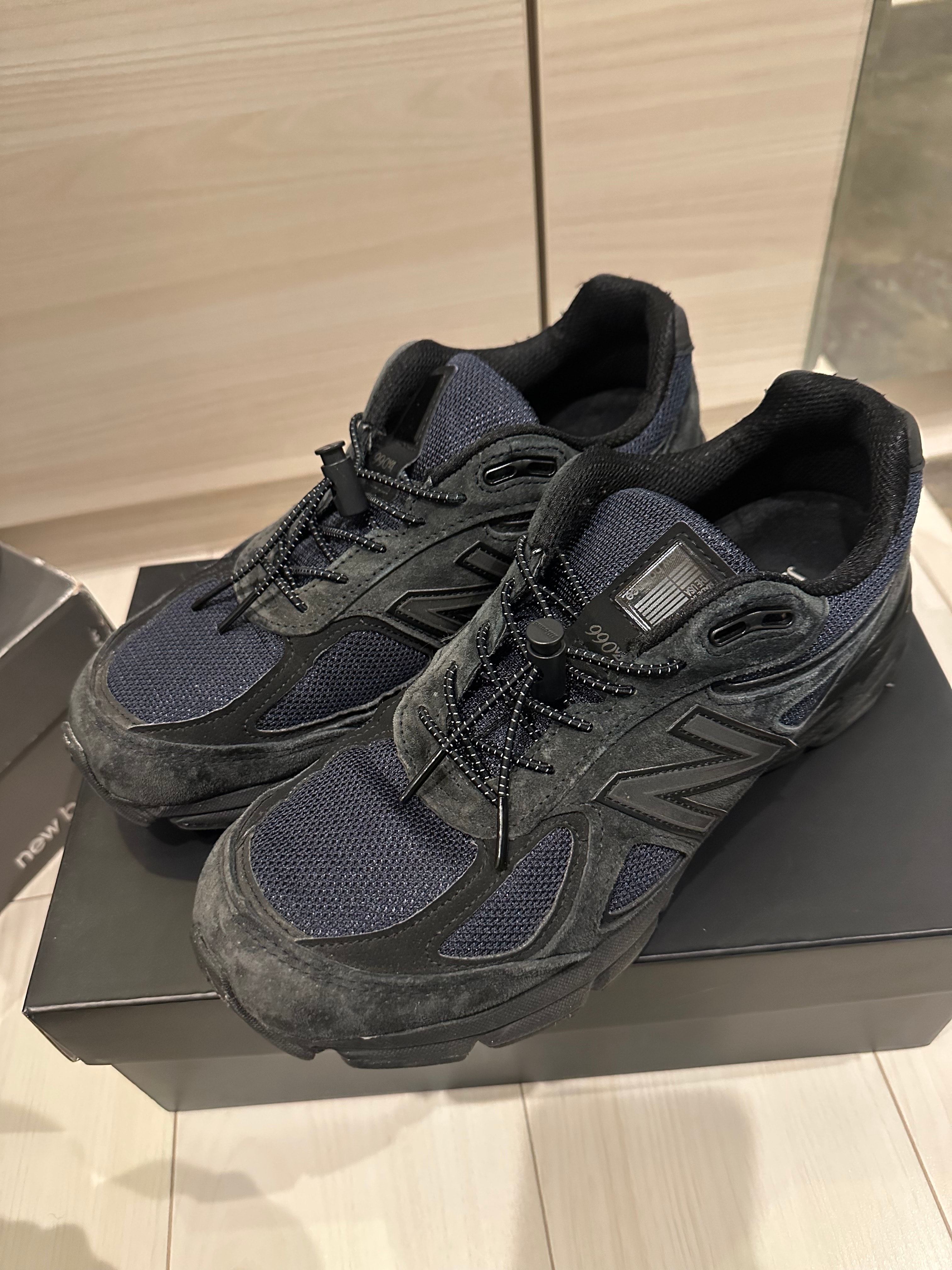 ジョウンド × ニューバランス 990V4 "ネイビー"