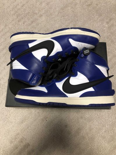 AMBUSH × NIKE DUNK HIGH "DEEP ROYAL"
