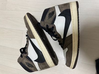Travis Scott × Nike Air Jordan 1 Retro High OG TS SP "Sail/Dark Mocha"