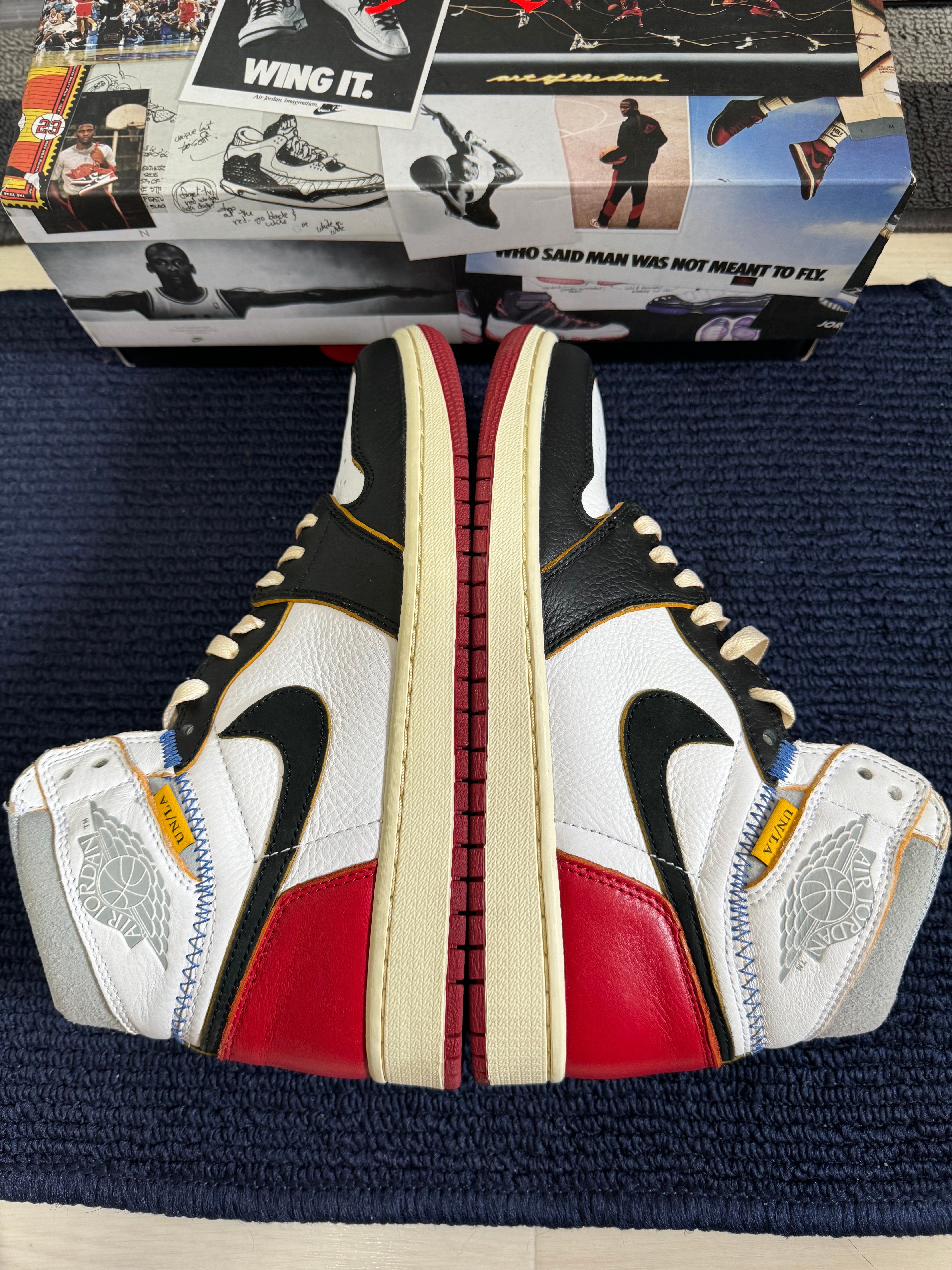 UNION × Nike Air Jordan 1 Retro High OG NRG "Varsity Red/Wolf Grey"