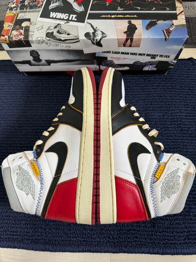 UNION × Nike Air Jordan 1 Retro High OG NRG "Varsity Red/Wolf Grey"