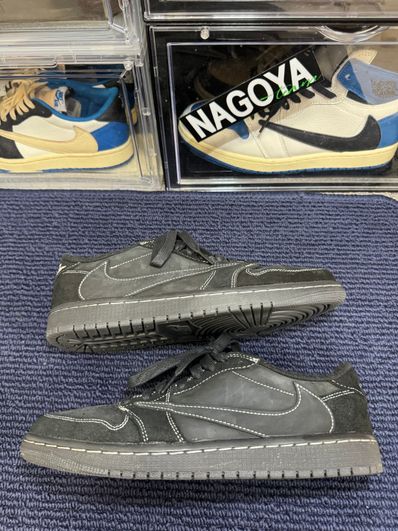 Travis Scott × Nike Air Jordan 1 Low OG SP "Black Phantom"