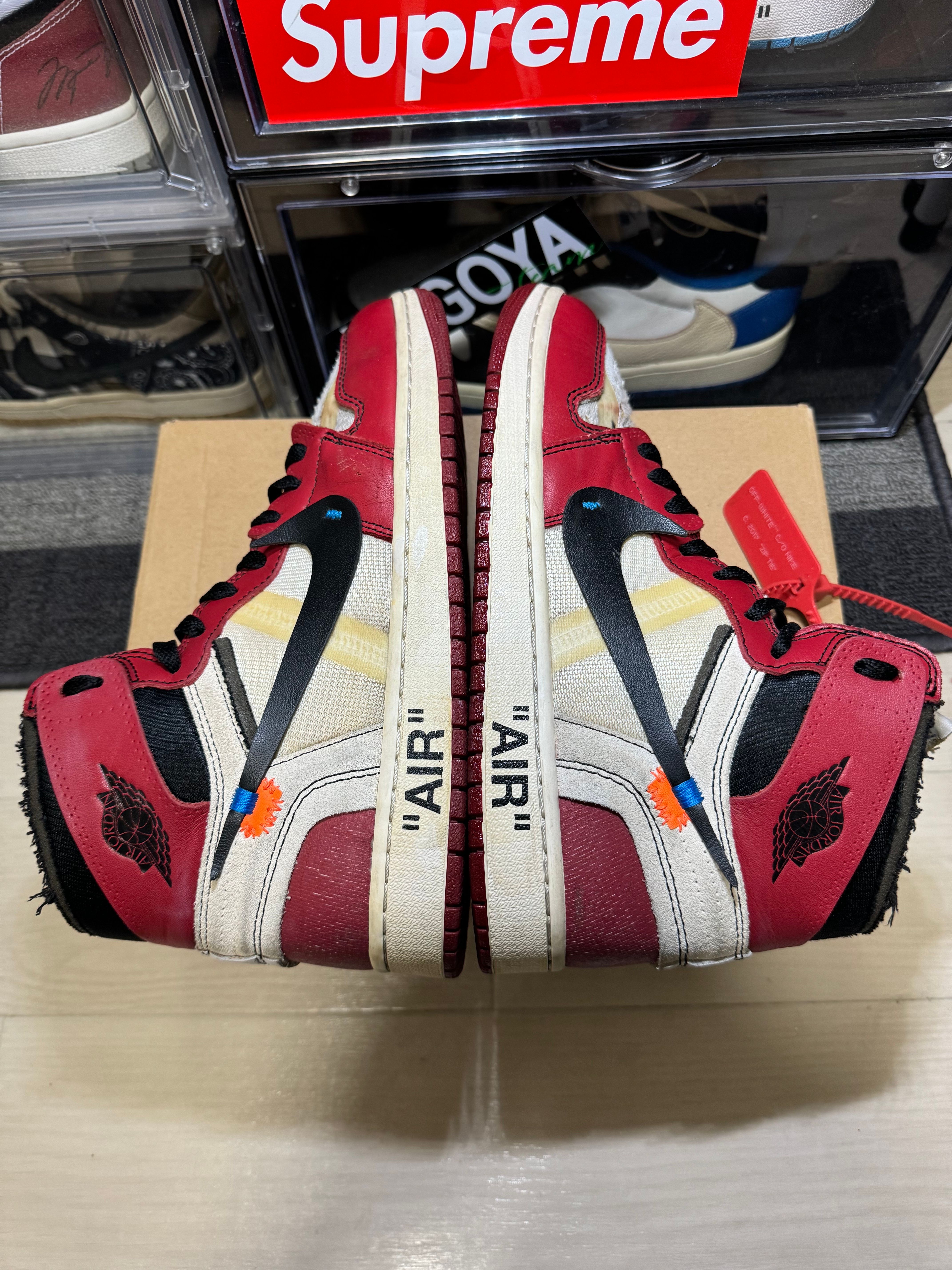 Off-White × Nike Air Jordan 1 Retro High The Ten "Chicago"