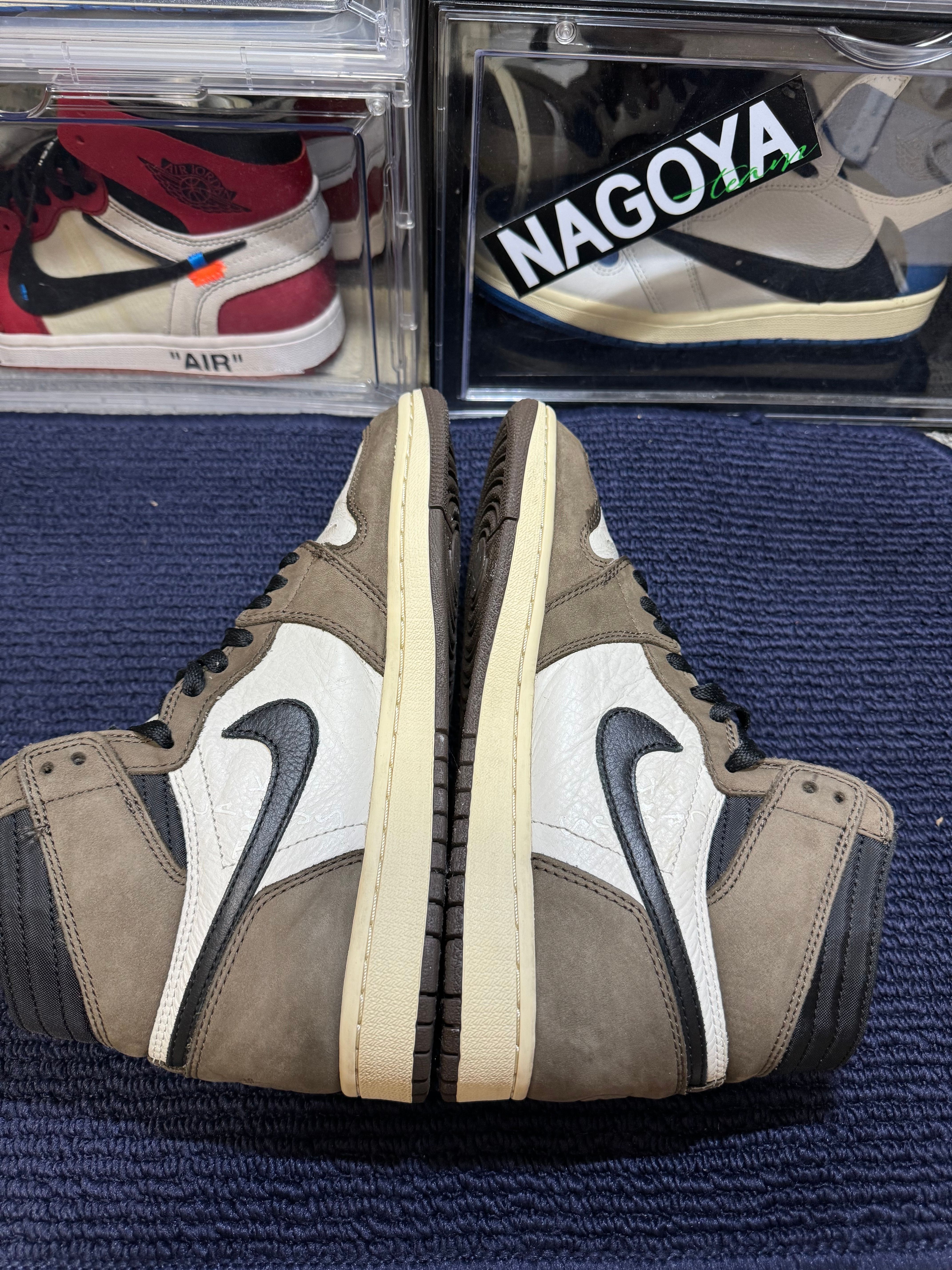 Travis Scott × Nike Air Jordan 1 Retro High OG TS SP "Sail/Dark Mocha"