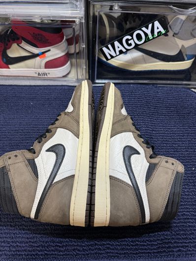 Travis Scott × Nike Air Jordan 1 Retro High OG TS SP "Sail/Dark Mocha"
