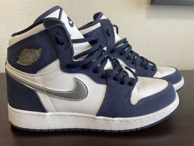 Nike GS Air Jordan 1 High OG CO.JP "Midnight Navy" (2020)(ブリーフケースなし)