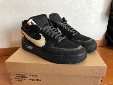 Off-White × Nike Air Force 1 Low "Black"