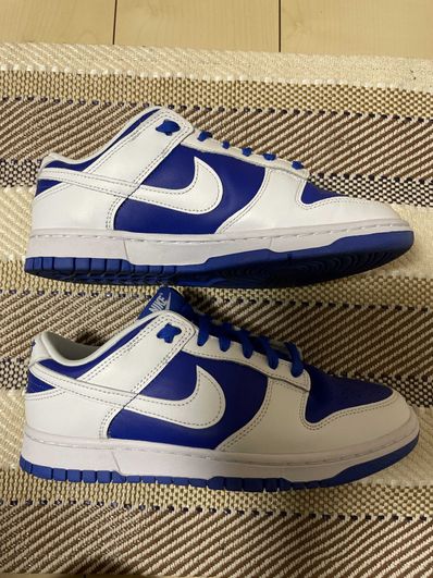 Nike Dunk Low Retro "Racer Blue and White"