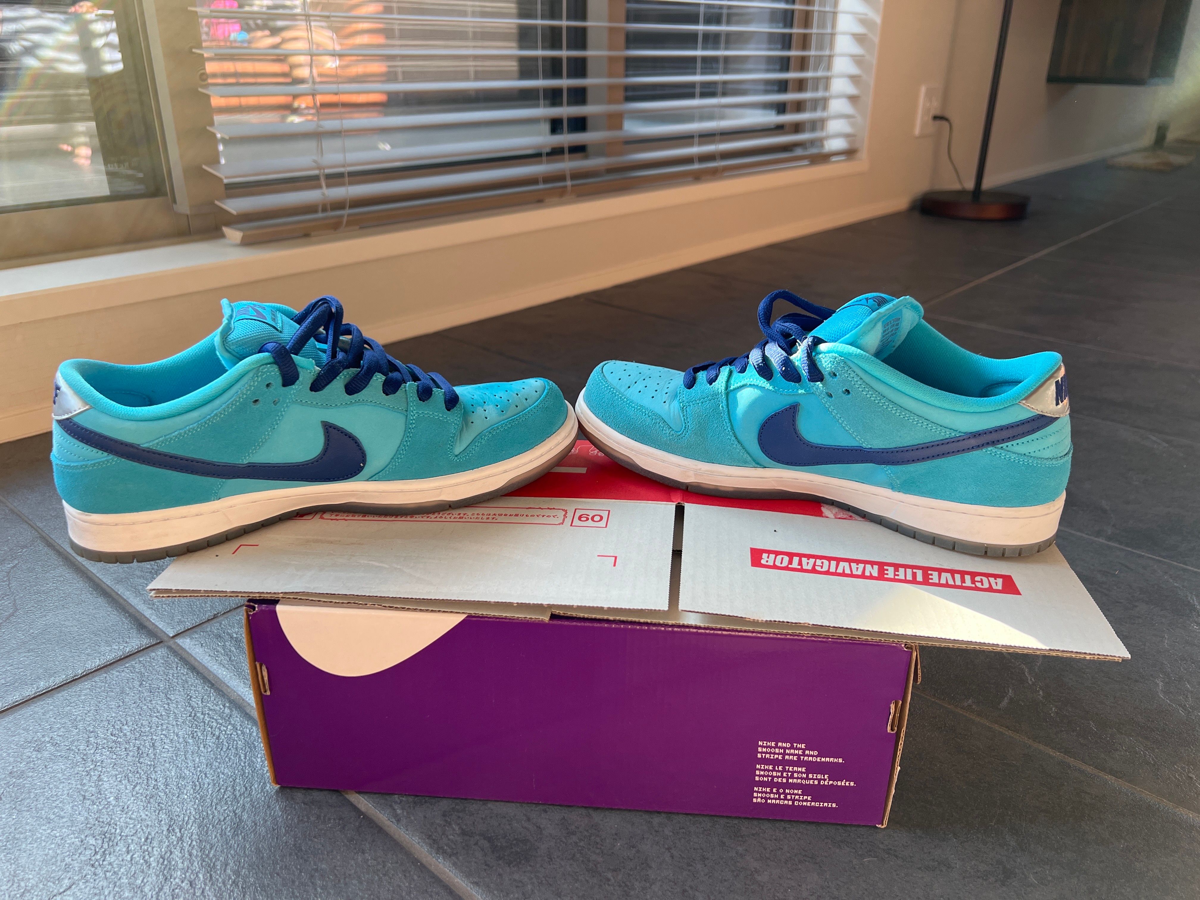 Nike SB Dunk Low Pro "Blue Fury/Deep Royal Blue"