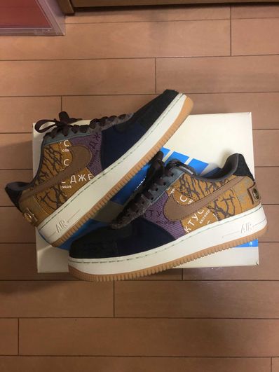 Travis Scott × Nike Air Force 1 Low Cactus Jack "Multi Color"