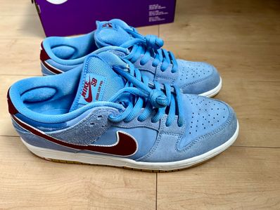 Nike SB Dunk Low Pro "Philadelphia Phillies/Valor Blue and Team Maroon"