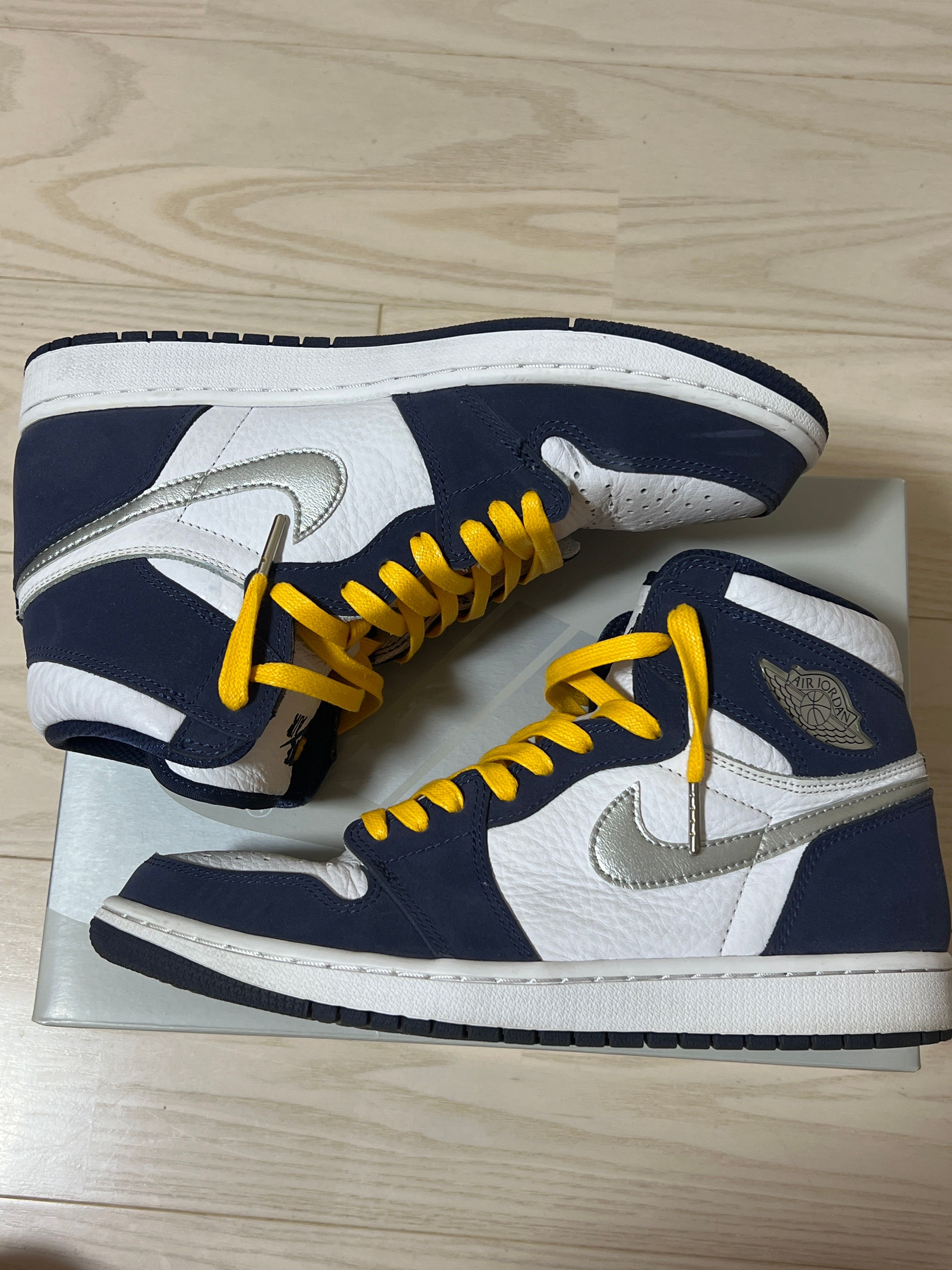 Nike Air Jordan 1 High OG CO.JP "White/Midnight Navy" (2020)(ブリーフケースなし)