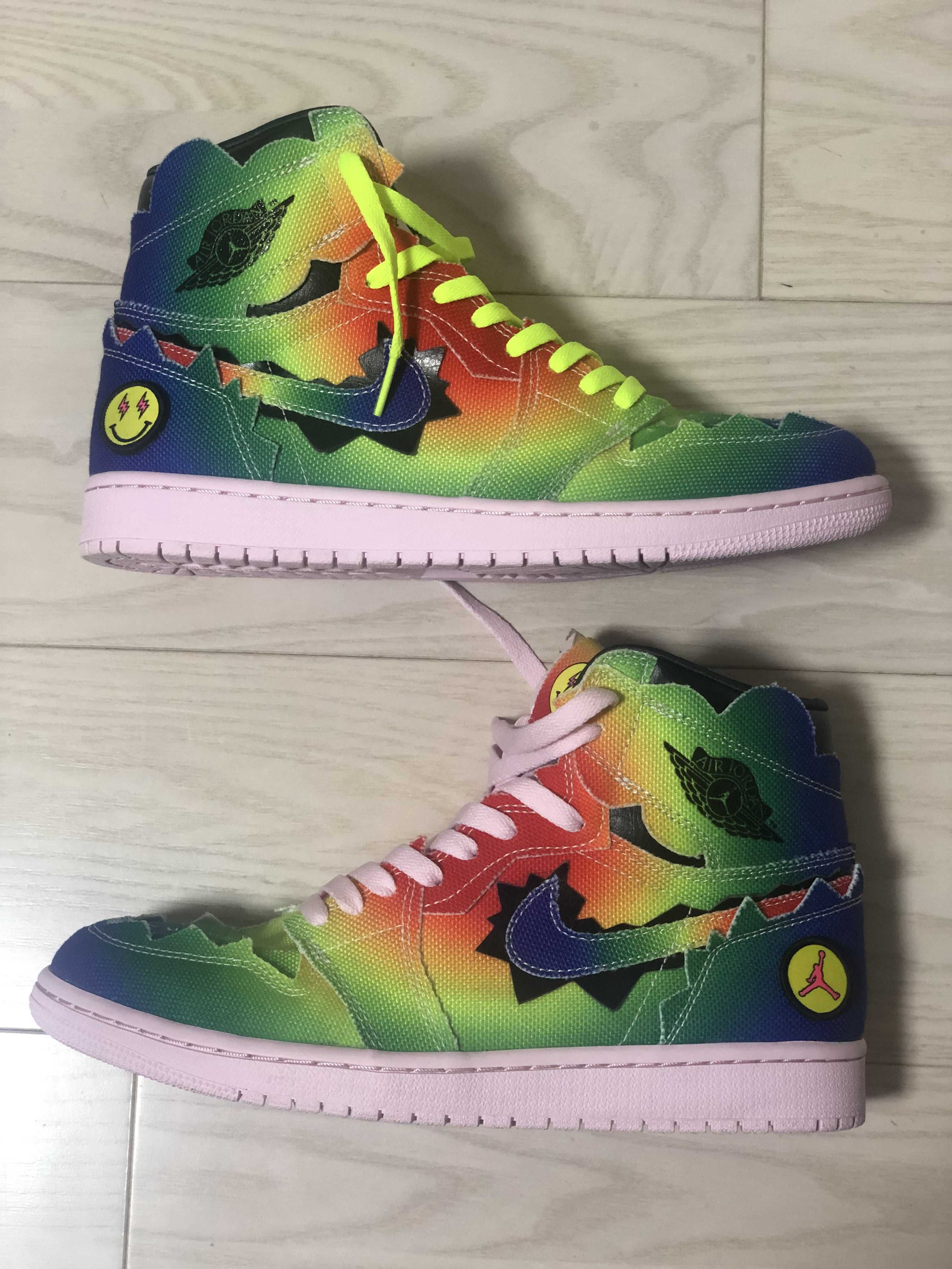 J Balvin × Nike Air Jordan 1 High OG "Rainbow"