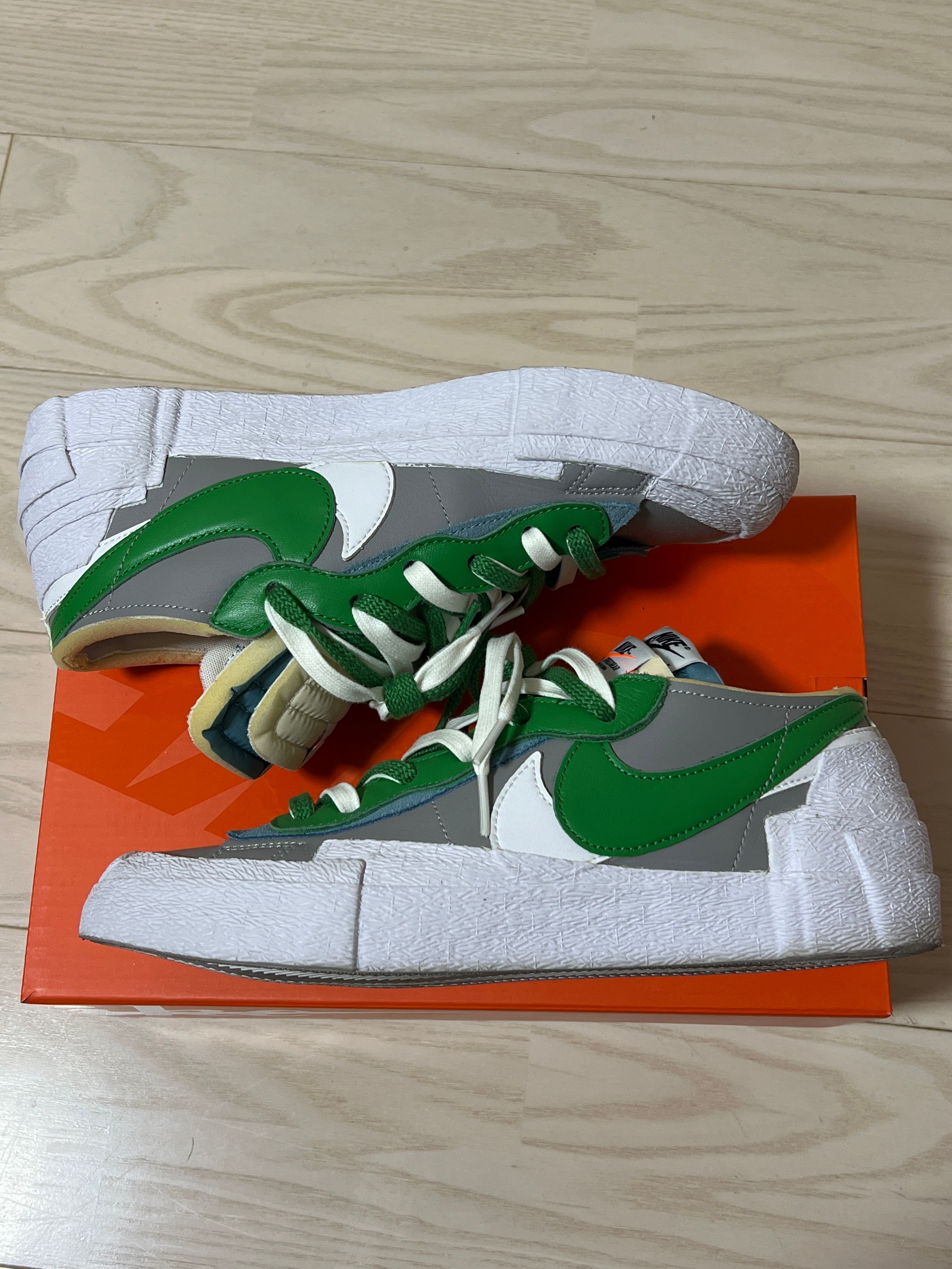 sacai × Nike Blazer Low "Classic Green"